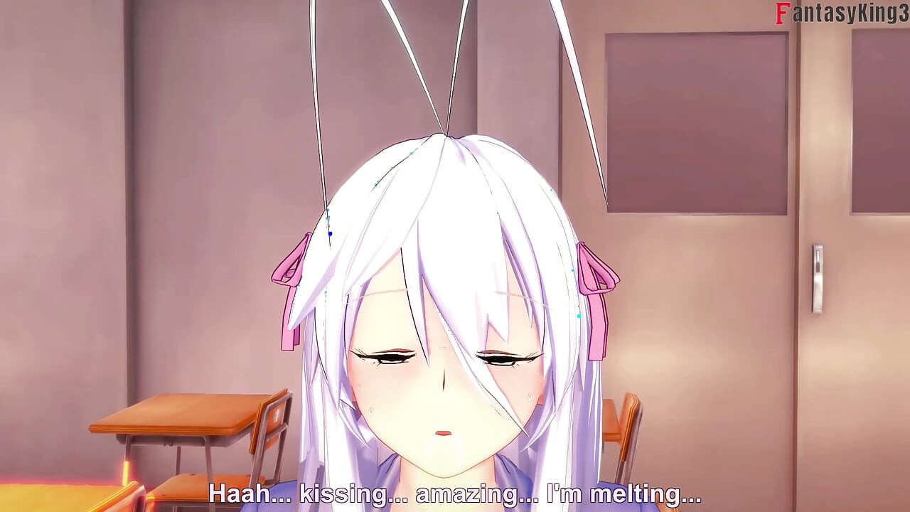 Teacher Rossweisse sends me to detention to give me a blowjob - DXD NTR Madness Series