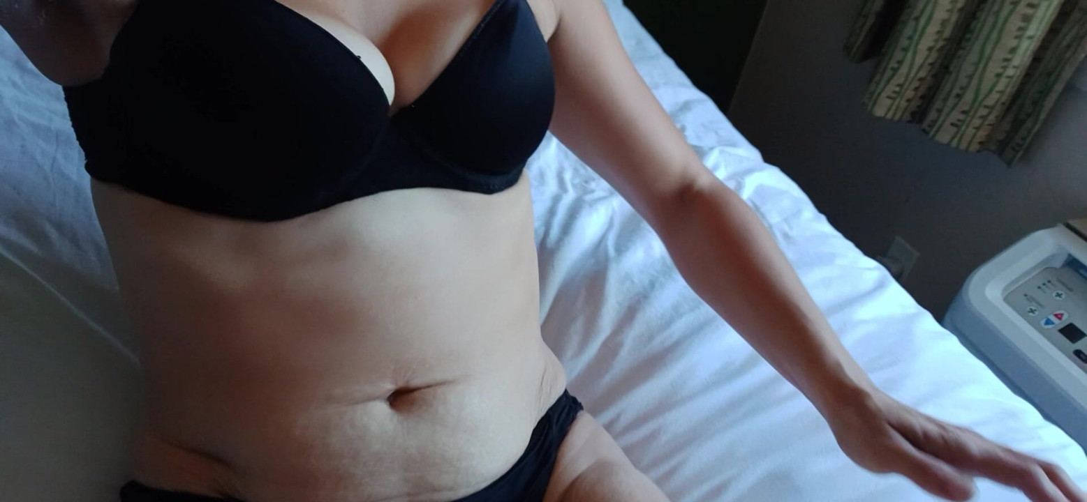 Just now waking up in a hotel bed.