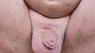 My little cock has been shaped Enema with hot water