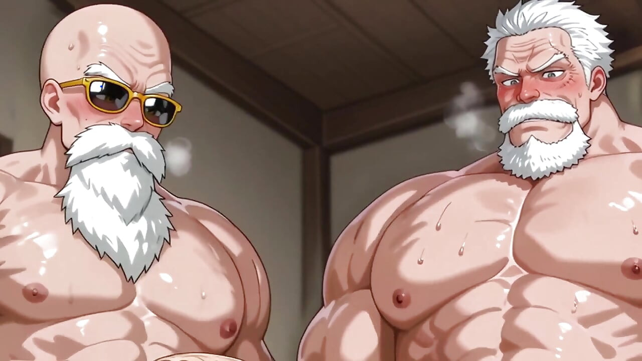 Garp (op), roshi (db) und Marin (mdd) (mmf)