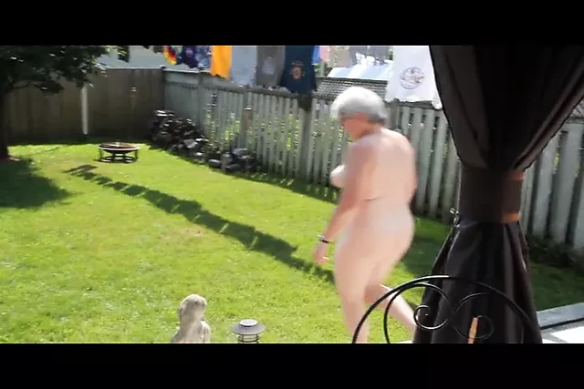 Bev Naked Outdoors