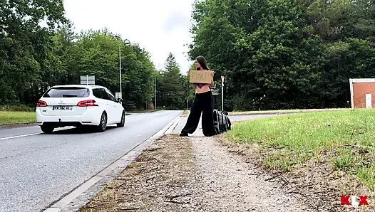 Er nahm mich mit... und spritzte mir ins Gesicht - KLX