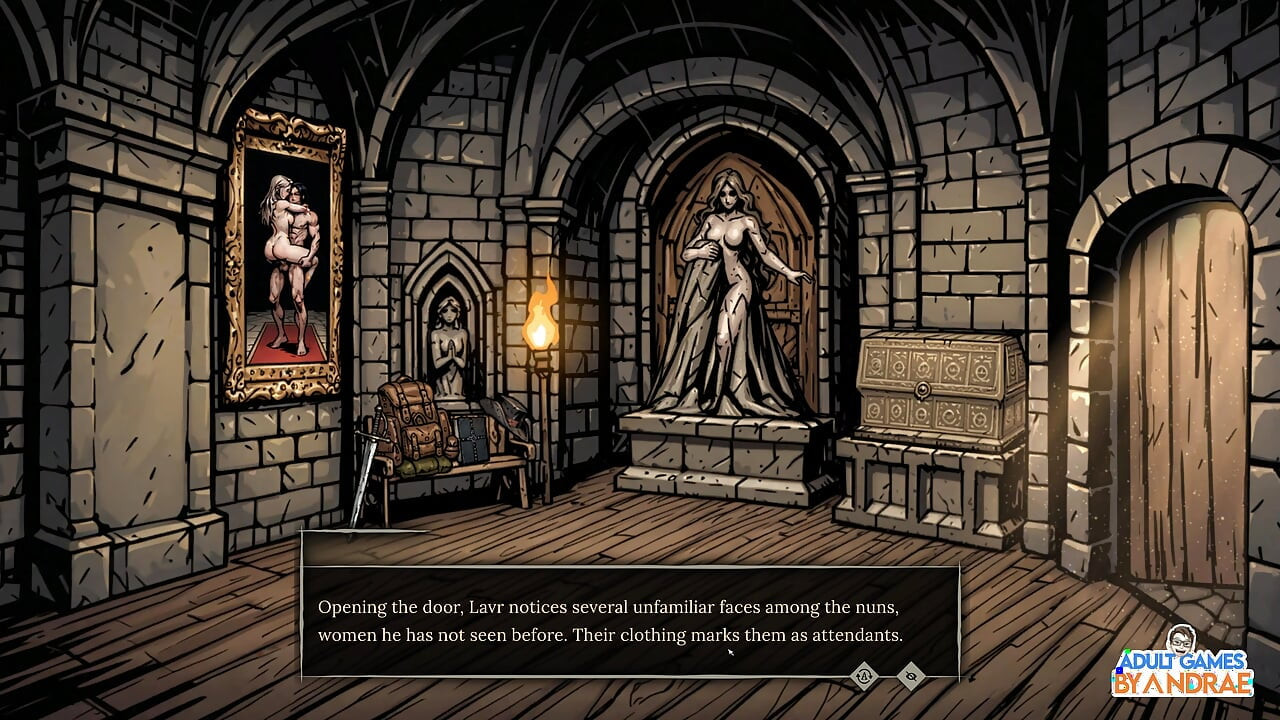 Sexorcism: Lust Confession Gameplay Część 5 - Abbess Roala Boss Fight & Inner Sanctuary Battle