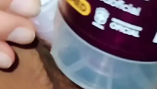 Greedy wife explores new sex toys (part 1): crazed cuckold helps fantasize about gang bang