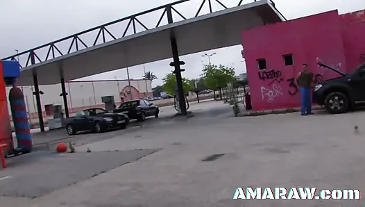 Fayna vergara si cewek dengan toket besar lagi asik seks anal sampai dicrot di muka