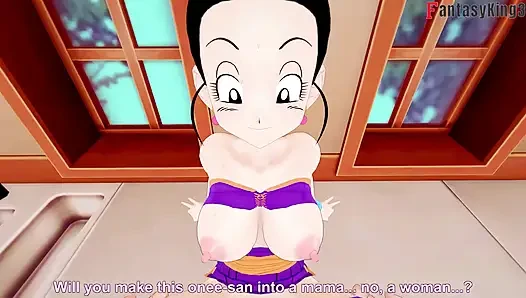 Chichi gets stuck in the sink and gohan fucks her - DragonBall Zex Series