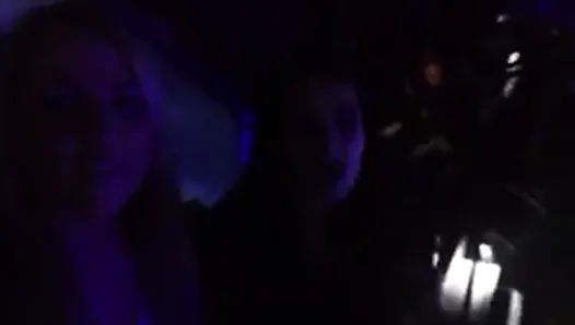 WWE - Emma and Paige at a Miley Cyrus concert