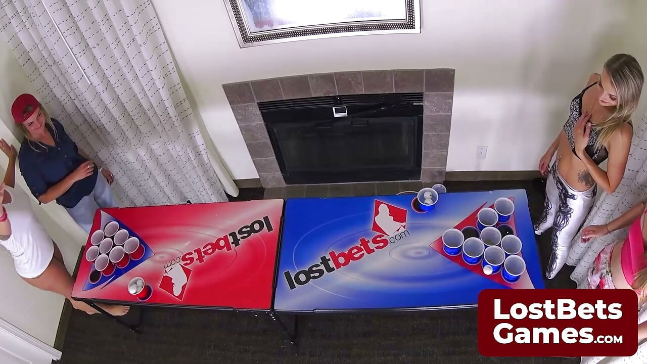 A Strip Beer Pong with Tyler, Tobi, Dylan, and Sassy