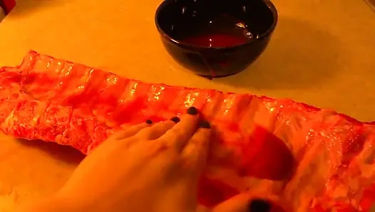 Aku lagi asik ngusap kontolmu kayak disentuh sama kontol besar eyou