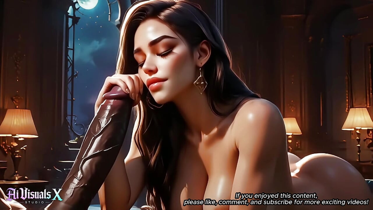 (4K) AI 3D κινούμενα σχέδια - Big Ass Latina & BBC - Titfuck, POV πρωκτικό & πρόσωπο (AI Visuals X)