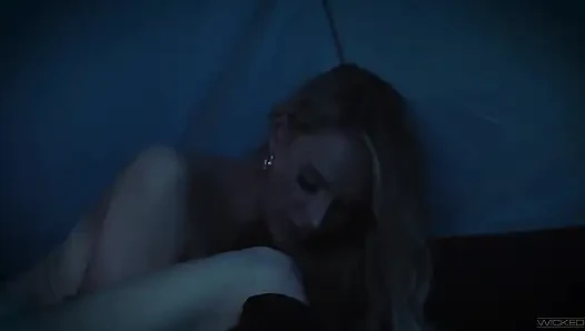 Wicked - Beautiful Emma Hix Stalks Redhead to Eat Her Pussy Out