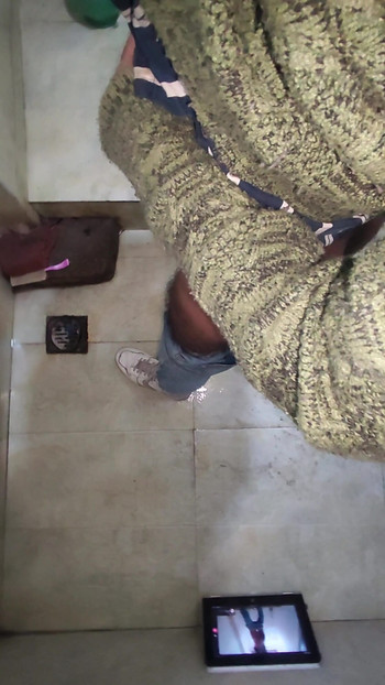 Key moment from "Pakistani boy public bathroom"