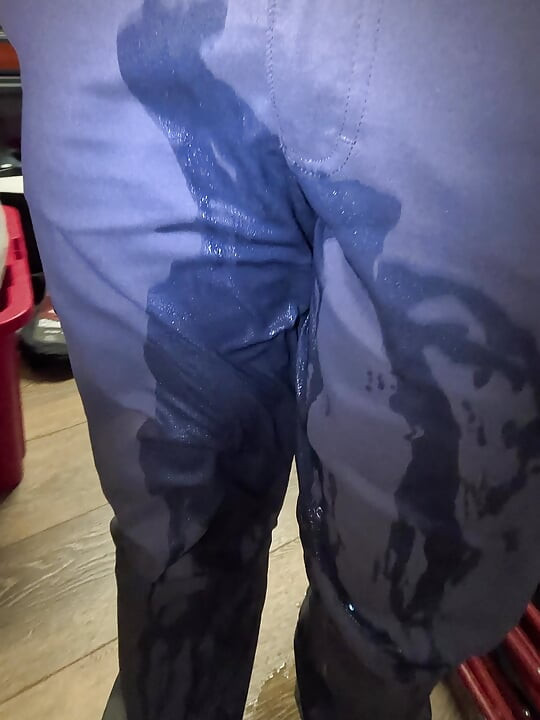 Desperate Flood in Blue Wranglers