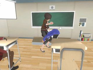 Jeu 3D: Femdom University - premier jour à l'université