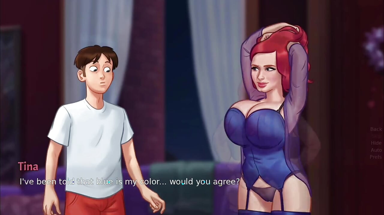 Anon se folla a una hermosa mujer tetona en la mejor de su vida? Parte 1 - juego de saga de verano