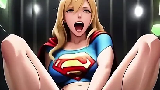 Supergirl wird gefesselt und penetriert!