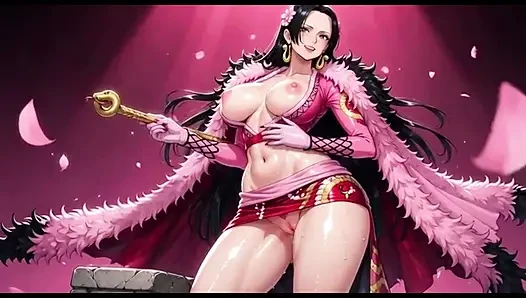 Boa hancock menggoda sensual - bikini panas permaisuri one piece
