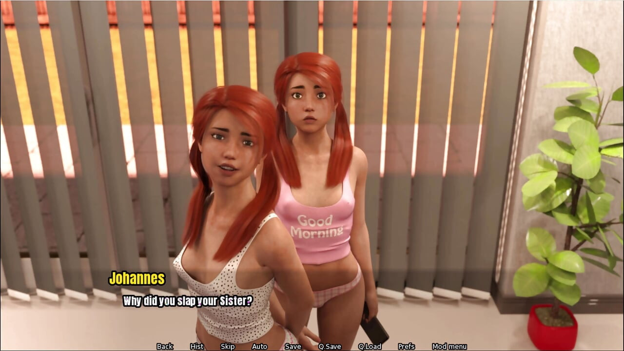 Grandma's house: I gave the 18 years twinnies a cum facial