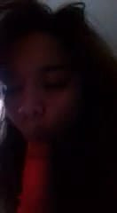Sexy milf sucks dildo blowjob skills