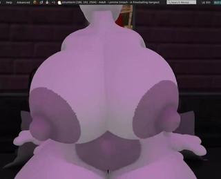 Mewtwo tits in your face (FerialExonar A25) HYPERFURRY BOOBS