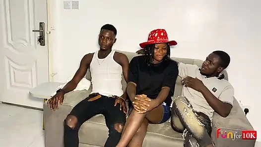 Bro invited his bitch for us to share