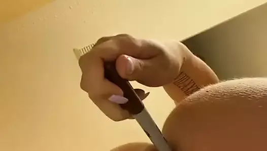 Dildoing With A Marker.