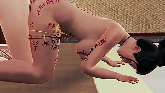 Stepmom with her stepson FEMBOY sissy rich sex - 3D hentai animation