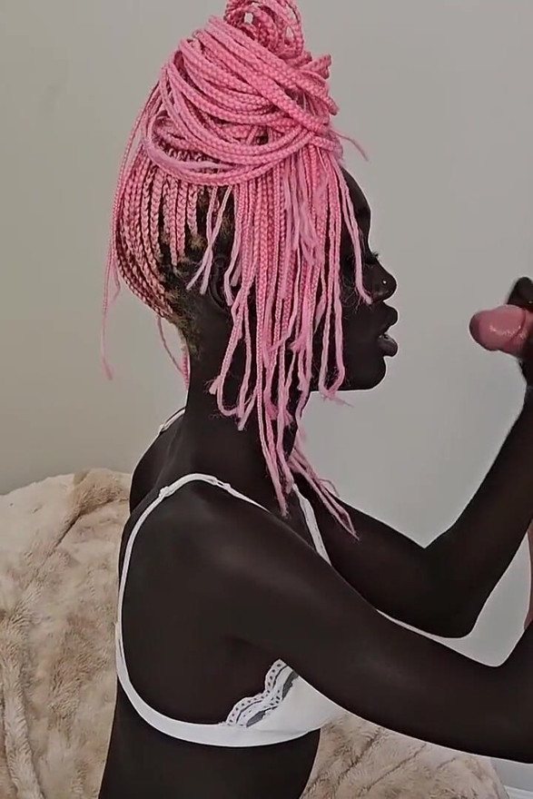 Handjob From My Sudanese Friend - Cumshot