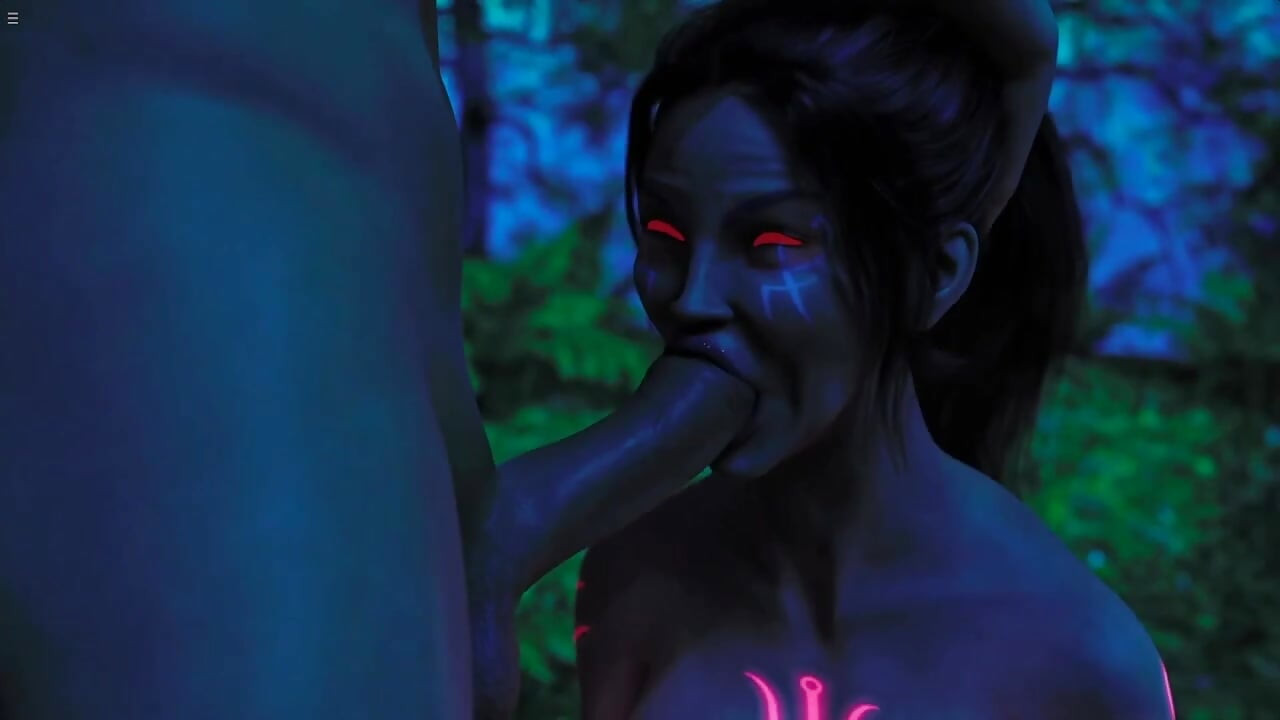 James Having Threesome With Two Evil Girls In Forest