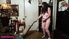 Sexy BTS Naked Vacuum Cleaning – no sound