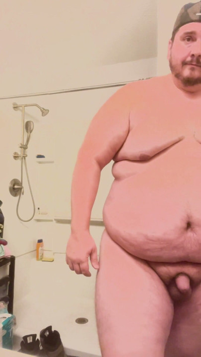 Obese American Pig Bubba Burly Chub Is Back Exposing His Fat Bod And Cock | Clip 2