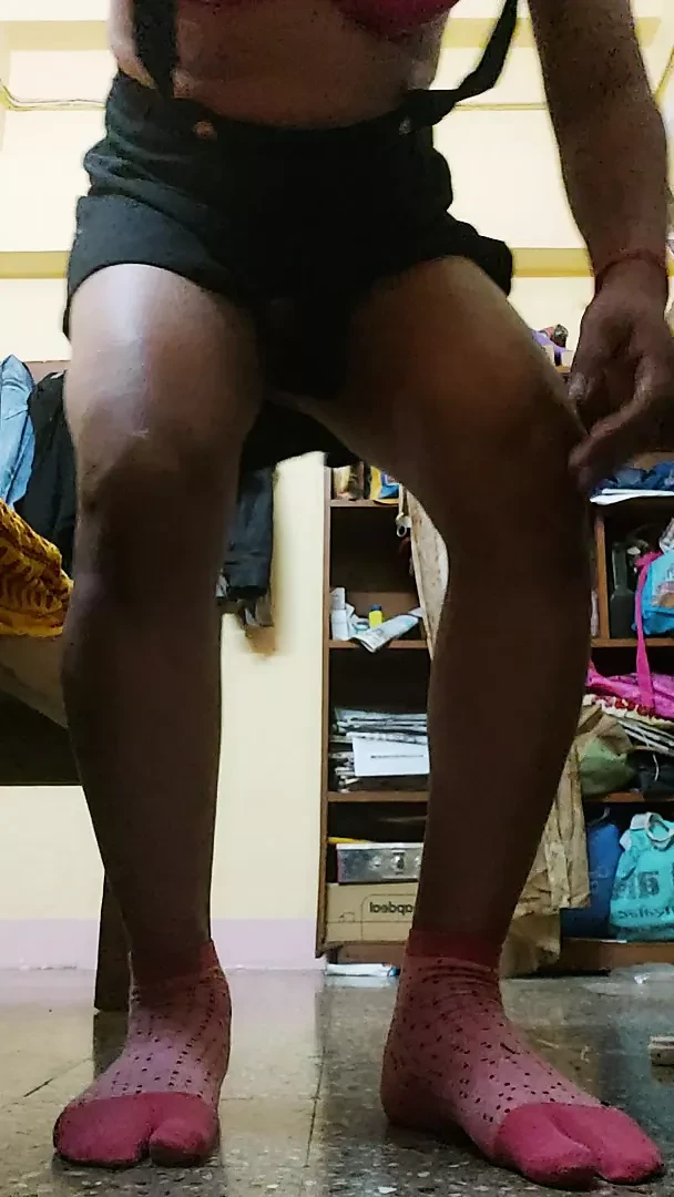 Desi shemale solo