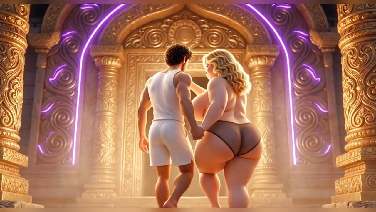 Temple of Lust - Passionate Couple's Erotic Adventure