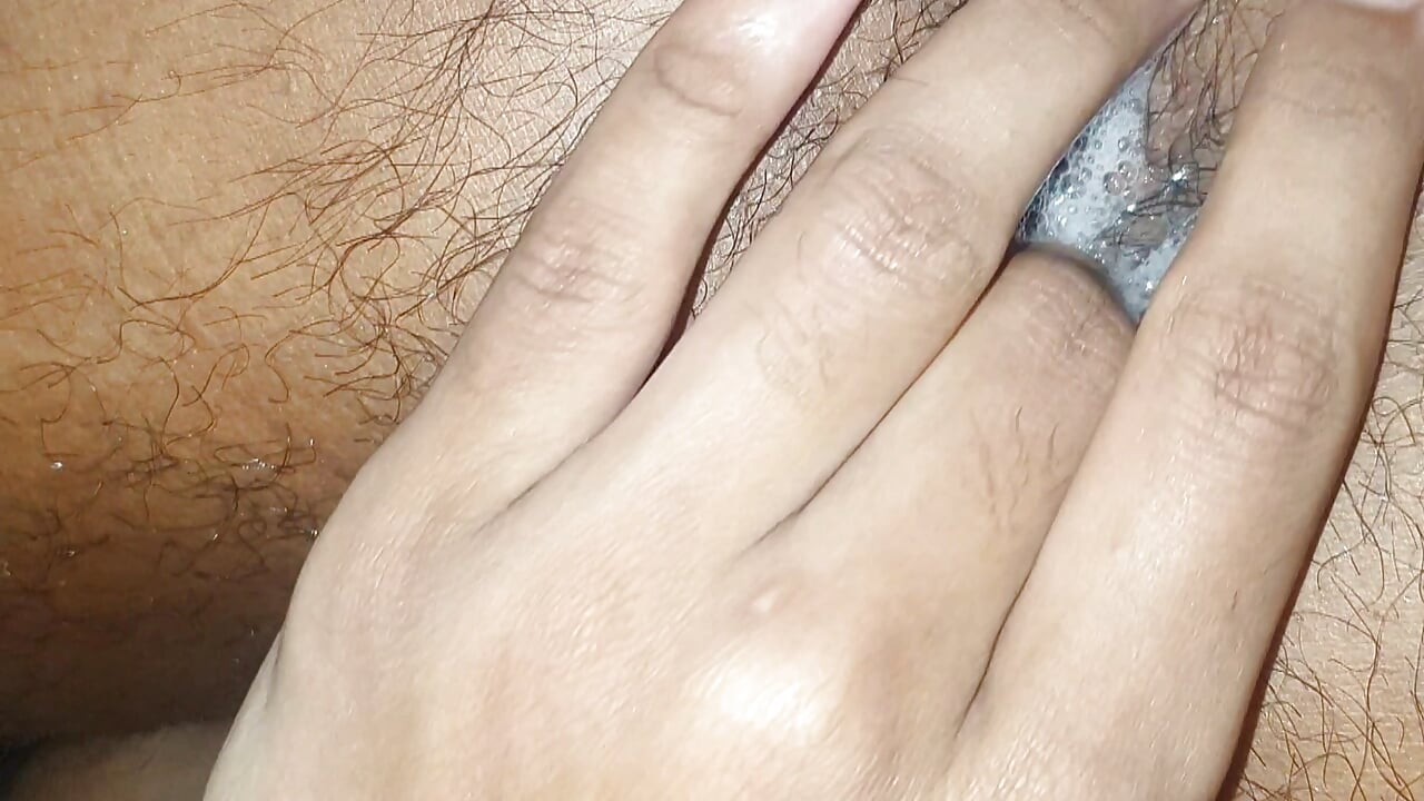 Desi Sexy boy spitting on glass fingering his ass