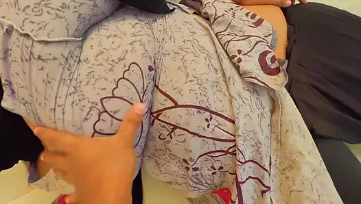 Egyptian Hot Big Tits & Big Ass 19yo BBW Maid Fucked by Owner, While She Cleaning Owner's Room - Cum