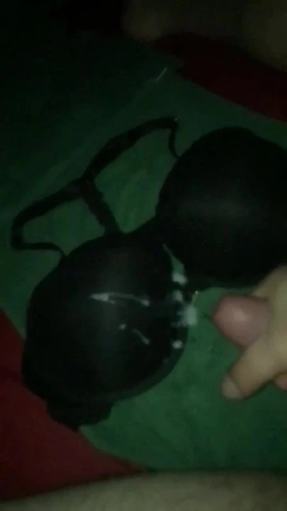 Slow mo cum on bra