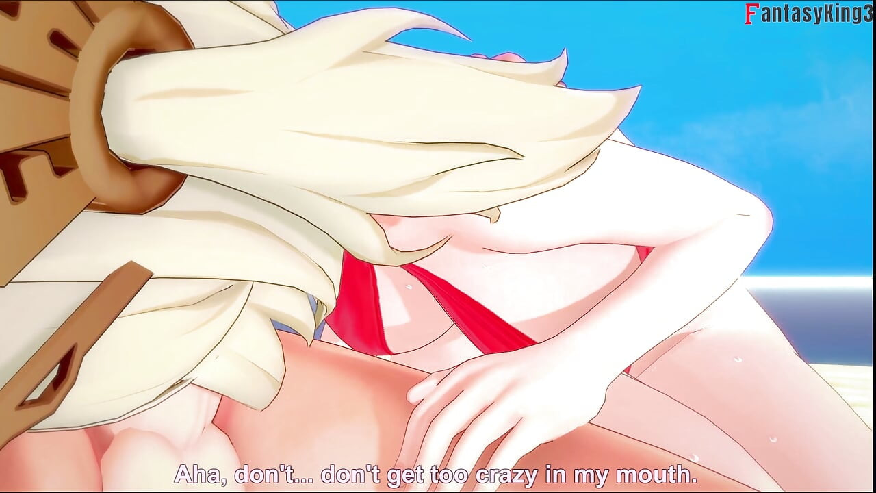 Burnice Bikini Blowjob on the beach - 1 - Zenless Zone Zero (ZZZ)