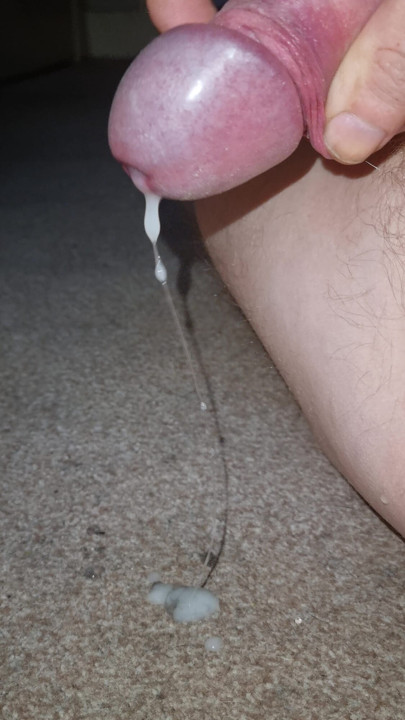 Solo edging cumshot long orgasm