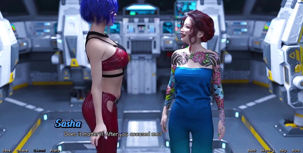 宇宙に取り残された - スリーサムを逃した