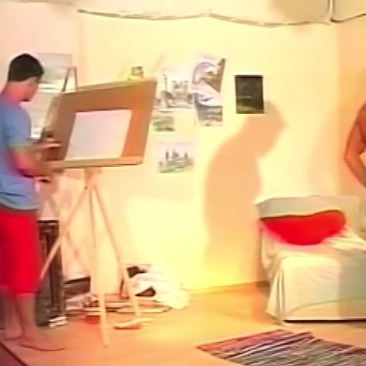 Muscular Hunks Share Intense Bareback Anal Passion