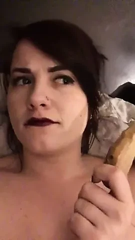 Use what you have...crazy girl test ginger in ass