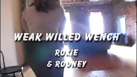 BBW-MILF-schlampe wird versohlt und zungenanal