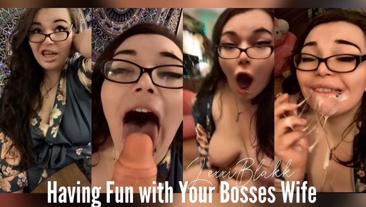 Having Fun with Your Bosses Wife (Extended Preview)