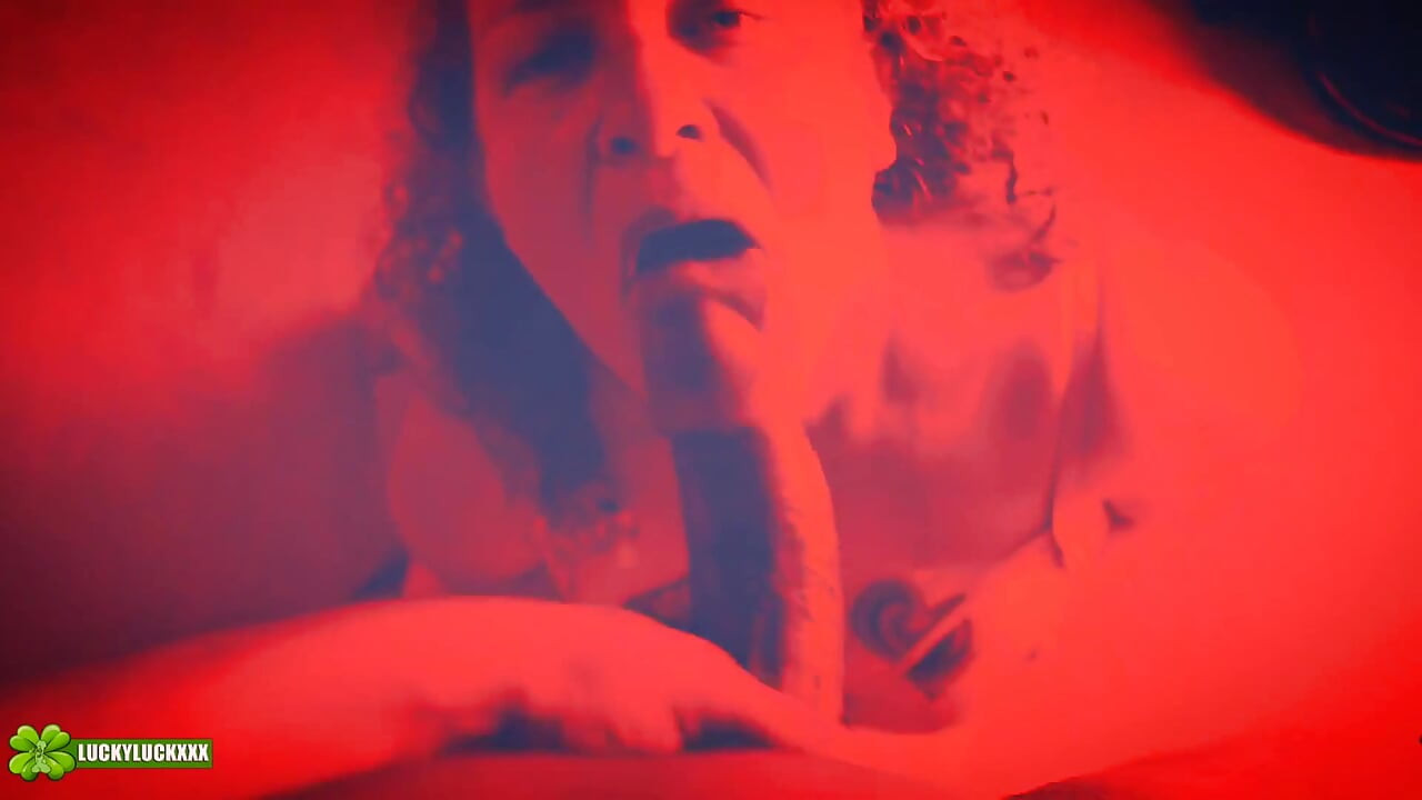 Lucky Gurl Kween Bunny B - Red Light Special POV Blowjob and Throat Fuck
