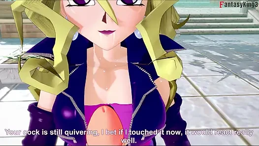 Mai Valentine blowjob - Yu Gi Oh