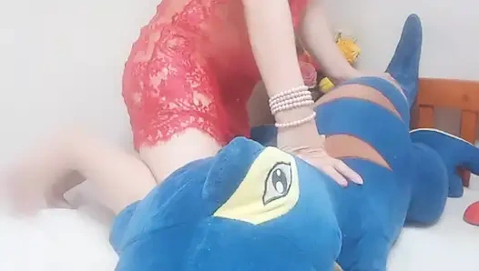 perfekter arsch und muschi reiten dinosour, so sexy süß