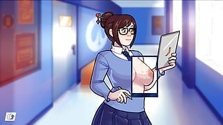 Academy 34 Overwatch (Young & Naughty) - Part 19 Studing With My Teacher Mei By HentaiSexScenes