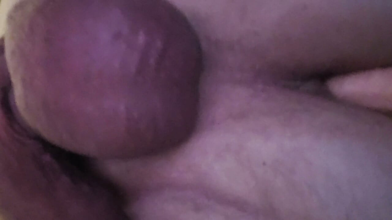 Lies on the Bed and Likes with My Ass with a Dildo in the Ass That I Ride Means I Jerk off My Little Cock