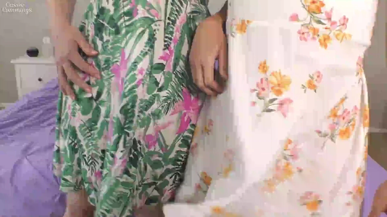 Güneşlenmiş elbiseli ve ipli orgazmlar ve anal ft aerie rei