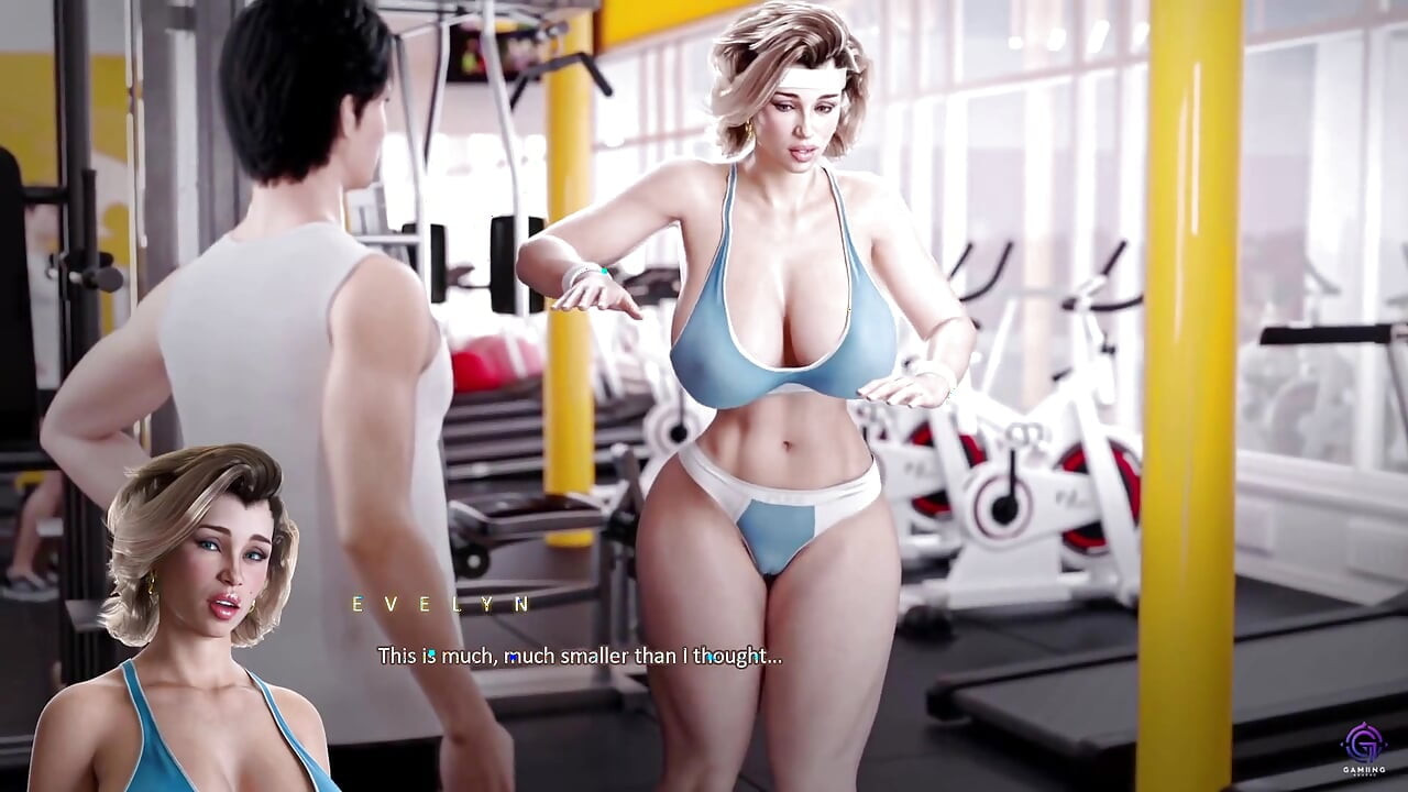 Horny MILF Stepmom Sucks Stepson's Big Cock Afterworkout - 3D Hentai Game - Apocalust